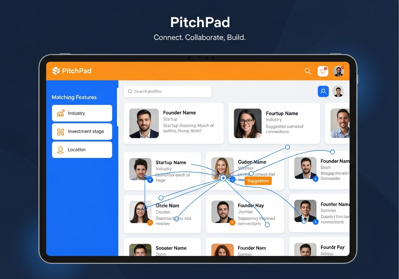 PitchPad networking platform